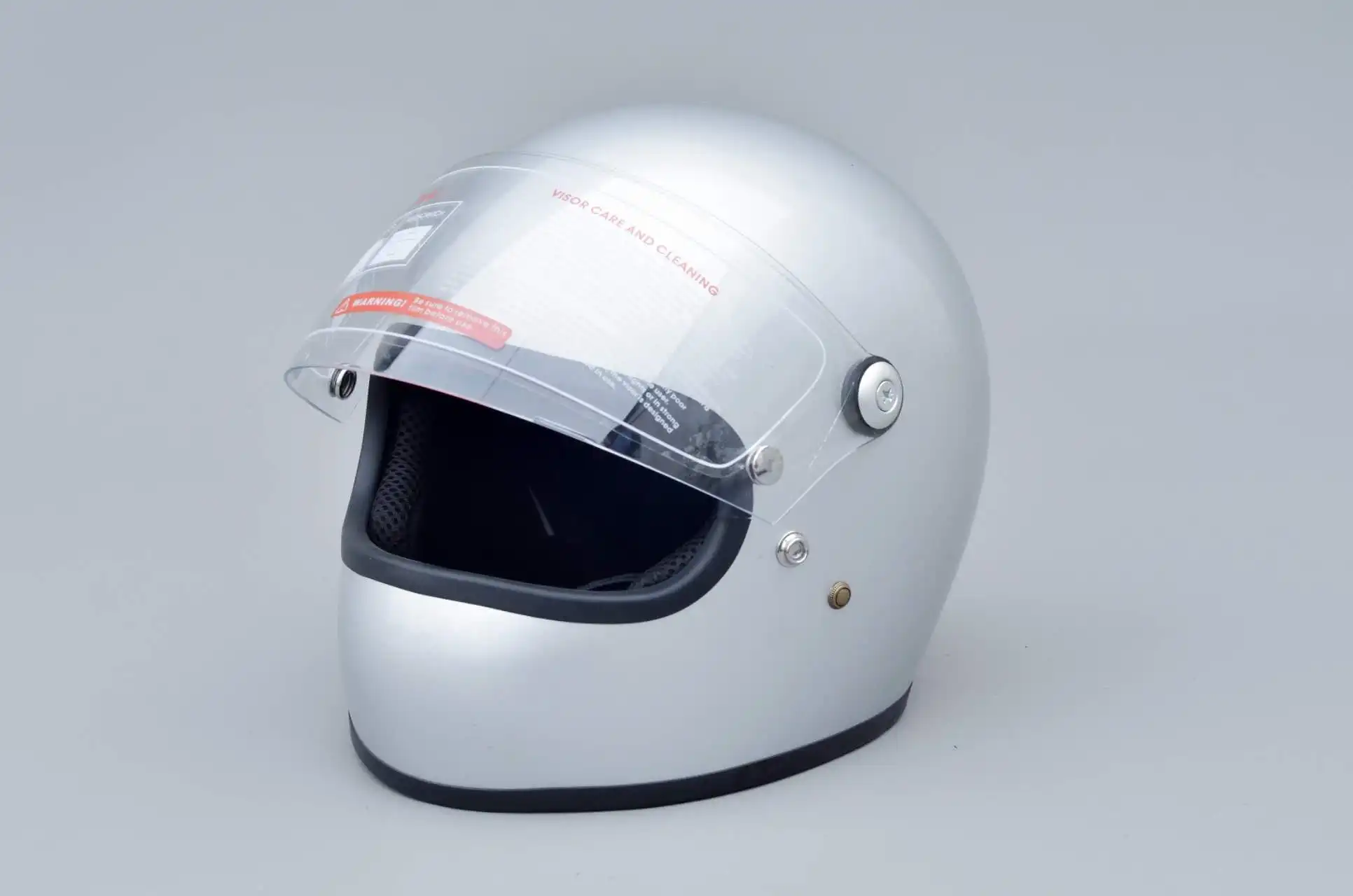 خوذة كلاسيكية عالية القوة من الألياف الزجاجية لكامل الوجه للدراجات النارية وخوذات حماية للدراجات النارية #2