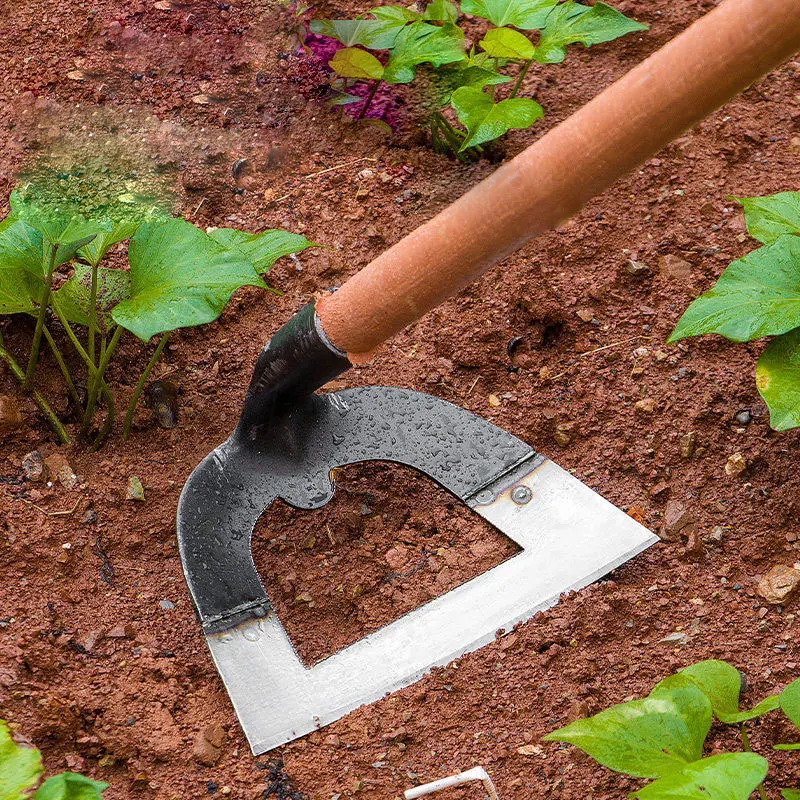 Herramientas de jardín azada para jardinería, eliminación de malas hierbas Machete, herramientas de mano, plantación de verduras, aflojamiento del suelo, deshierbe
