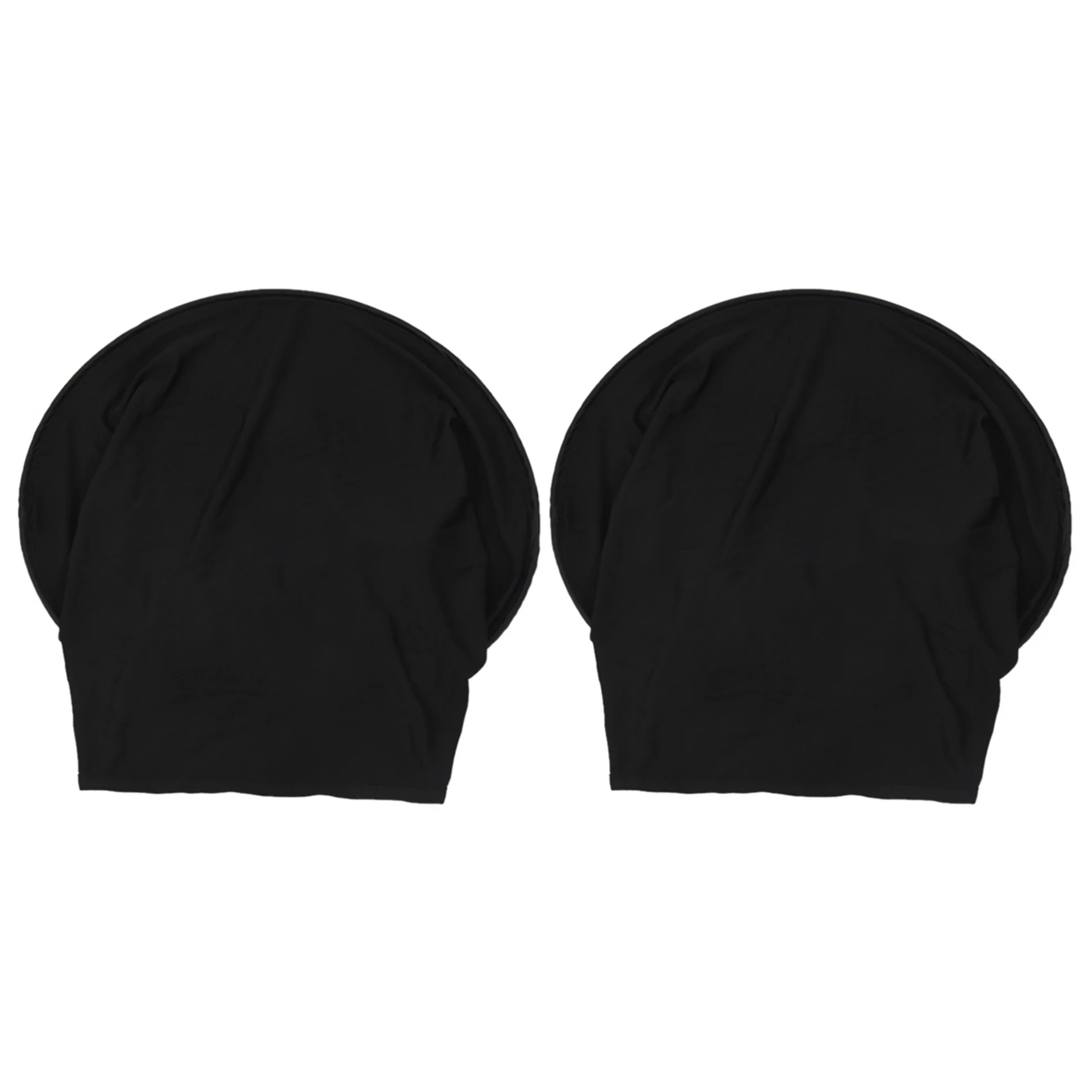 

B49B-2X Baby Stroller Sun Visor Carriage Sun Shade Canopy Cover Black