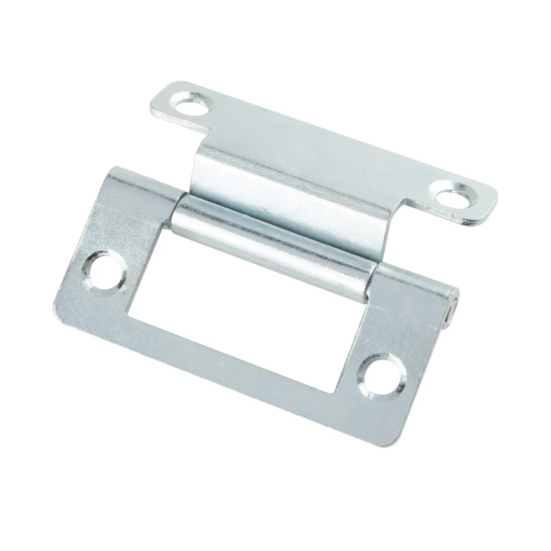 2PCS Folded Hinges For Room Door Toolbox Cupboard Cabinet Wooden Box Accessories Metal Durable Easy To Install 50*23*10mm