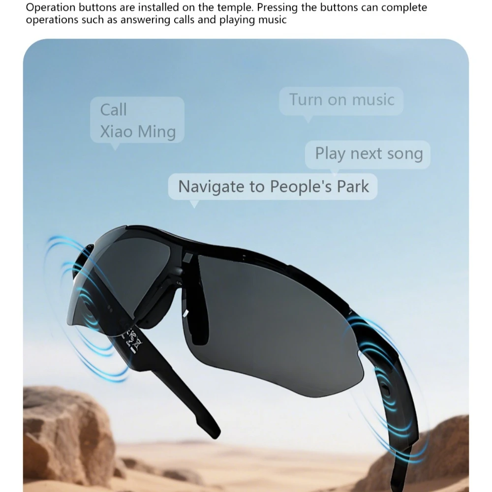 

QY-Pro3 Smart Glasses With Camera Recording AI Photo sports spectacles RecognitionBluetoothTranslation Voice Assistant Glasses