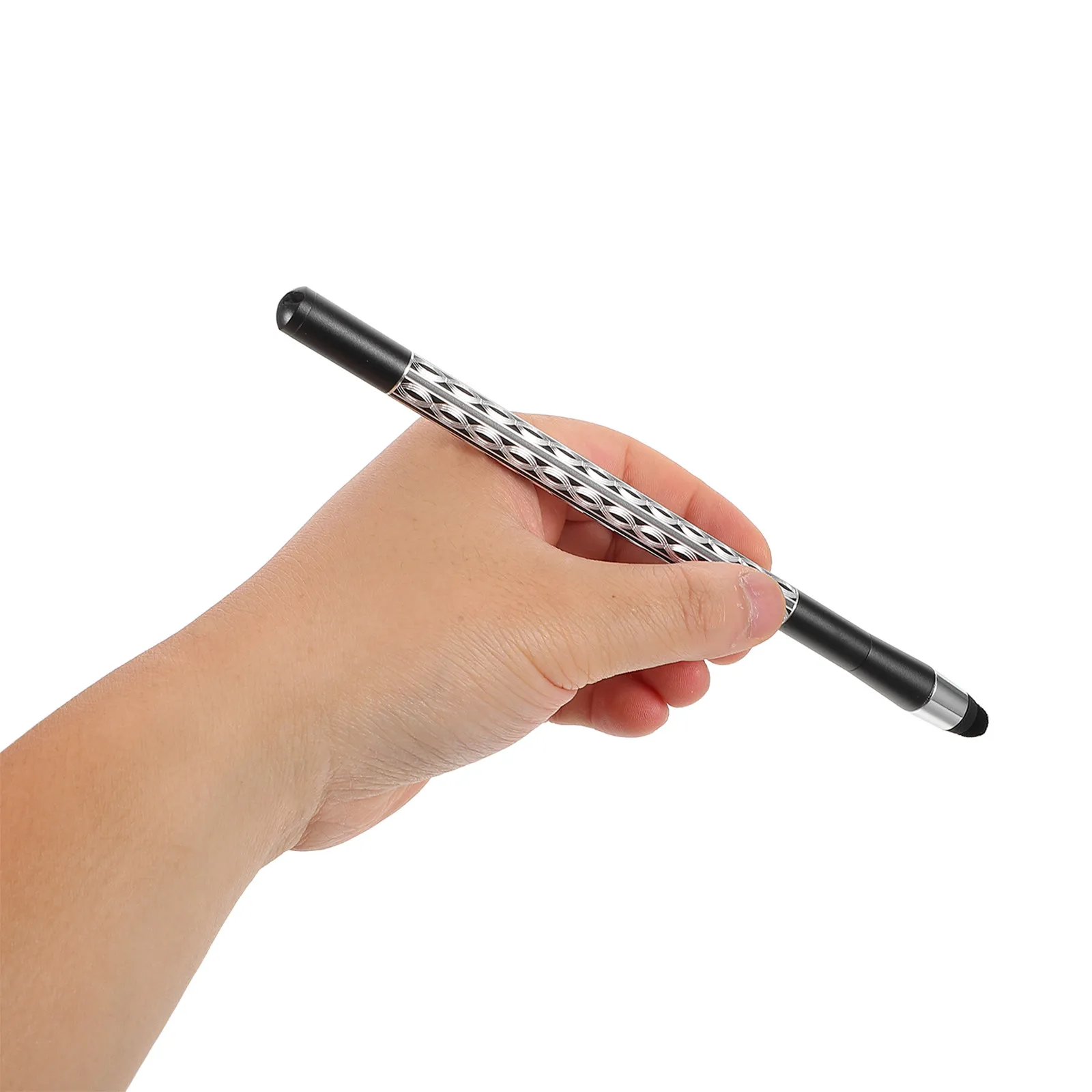 Universal Capacitive Stylus Pen Retractable Touchscreen Stylus for Tablet Phone Laptop Online Learning Drawing Handwriting