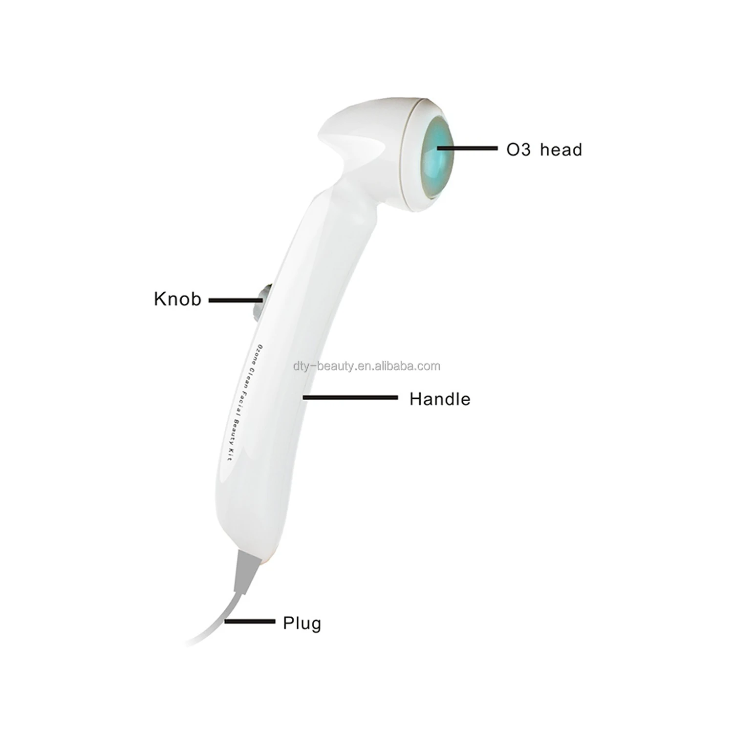 Portable Handheld Ozone Facial Treatment Acne Removal Skin Care Plasma