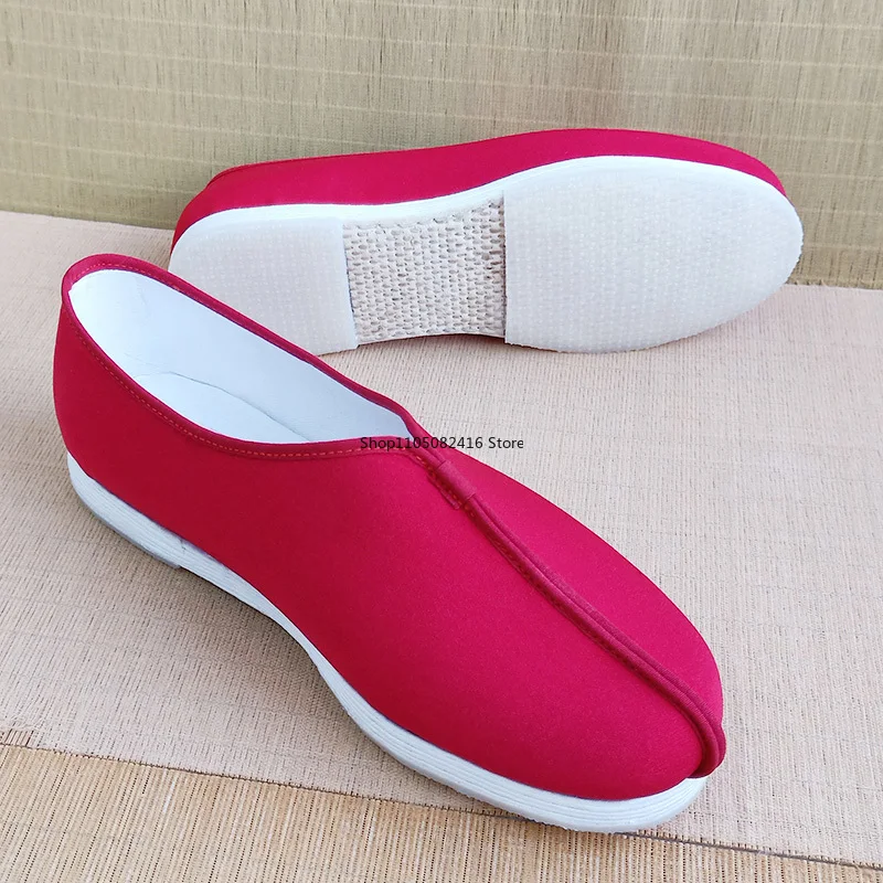 Shaolin Monk Kung Fu Shoes Martial Arts Wushu Taekwondo Buddhist Supplies Man Rohan Shoes Cosplay Shoes