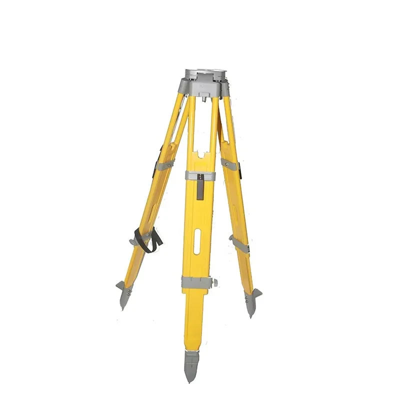 Rugged Wooden Tripod for Total Station Theodolite Automatic Horizontal Tripod