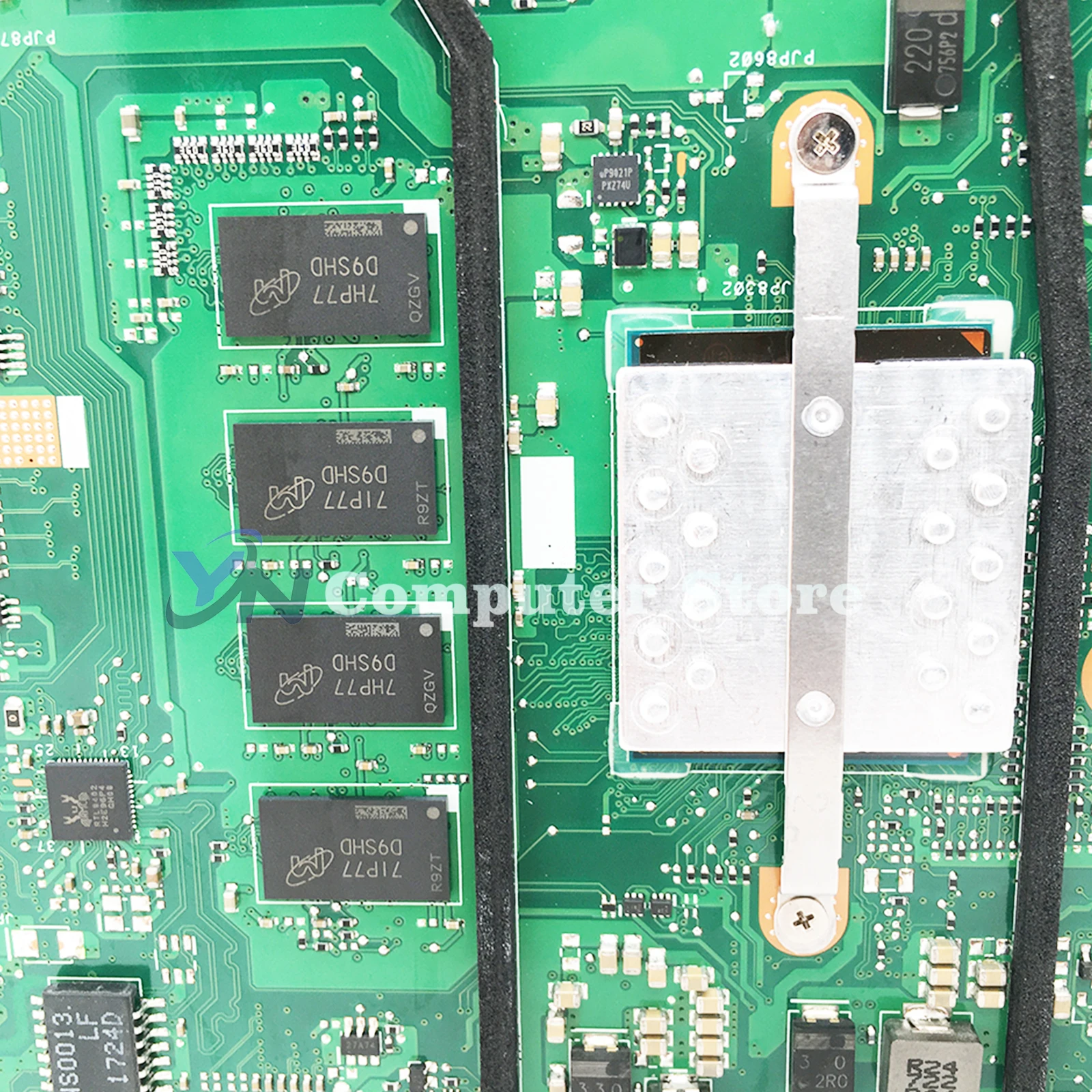 Imagem -05 - Placa-mãe do Portátil para Asus E402na E502na L402na X402na E402n E502n R417n R416n N3350 N4200 2gb 4gb de Ram