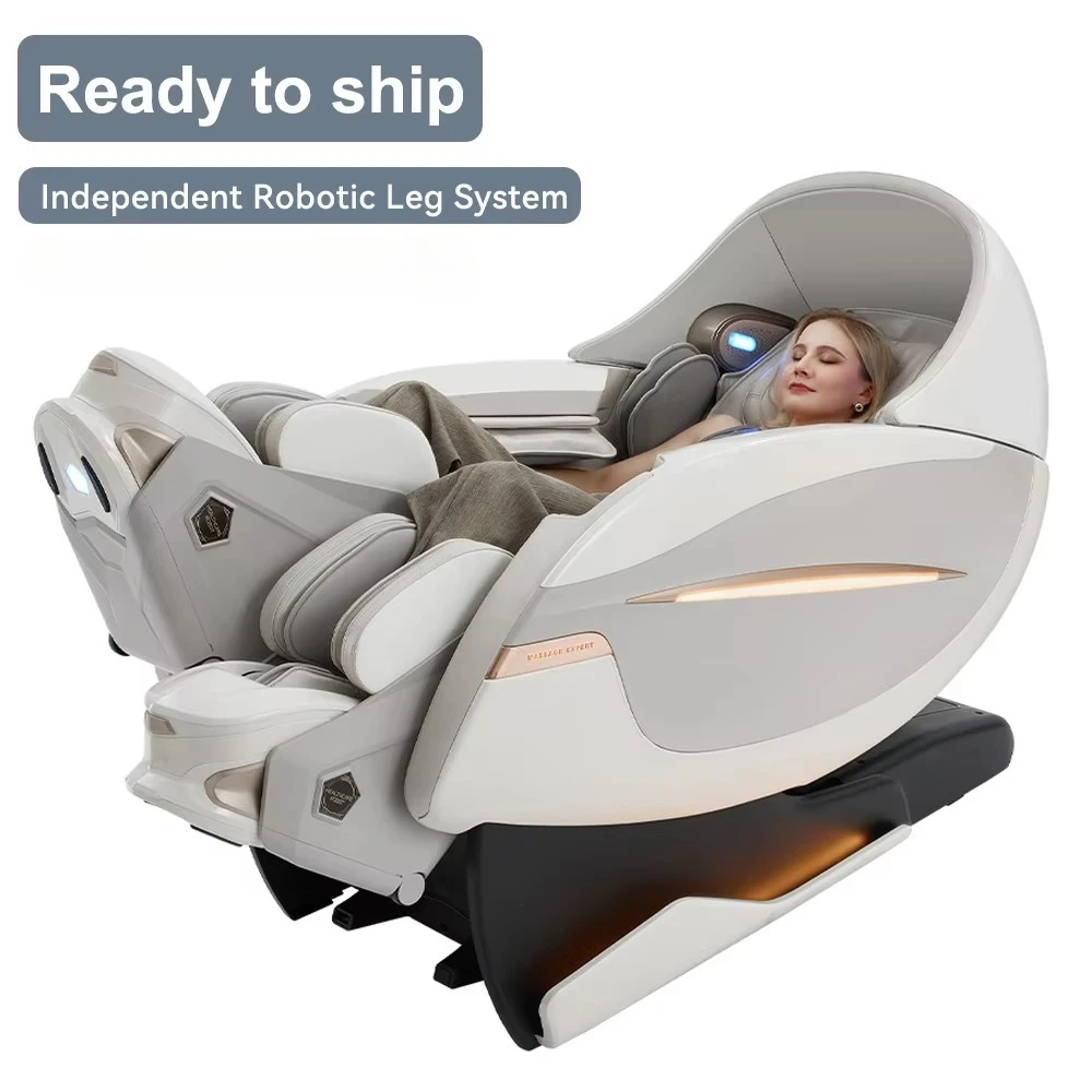 Newest Legs Stretch Walking Technology 5D Full Body Massage Chair with Vibrator