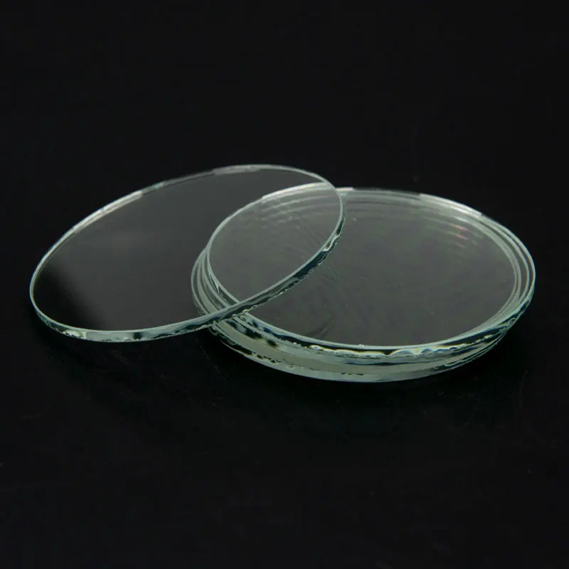 Diameter 40 41 42 47 50 52 58 60mm Flat lens Torchy lens For Glare Flashlight lamp glass Thickness 1.8mm glass lens 1Piece