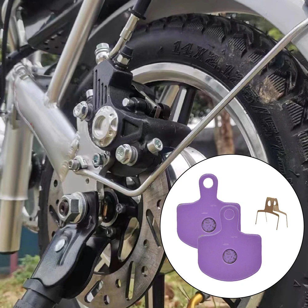 1 Paar/2 Paar hydraulische Scheibenbremsbeläge für Elektrofahrräder, halbmetallische Scheibenbremsbeläge für E-Bikes, Falträder, 5,7 mm Fahrradbremsbeläge