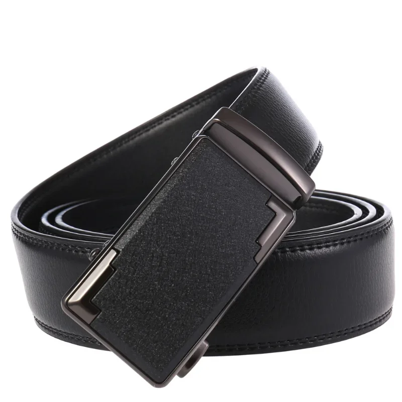 Ceinture en cuir véritable de vache pour homme, accessoire de luxe, haute qualité, nouvelle collection 2021