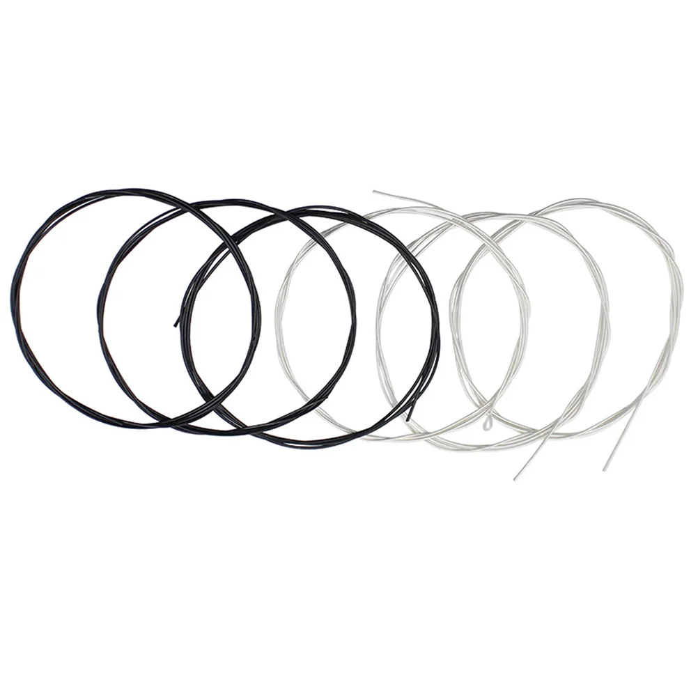 

6Pcs Guitar Strings Replacement Nylon Folk Acoustic Durable Long Life Guitar Strings Accessories for Guitarists