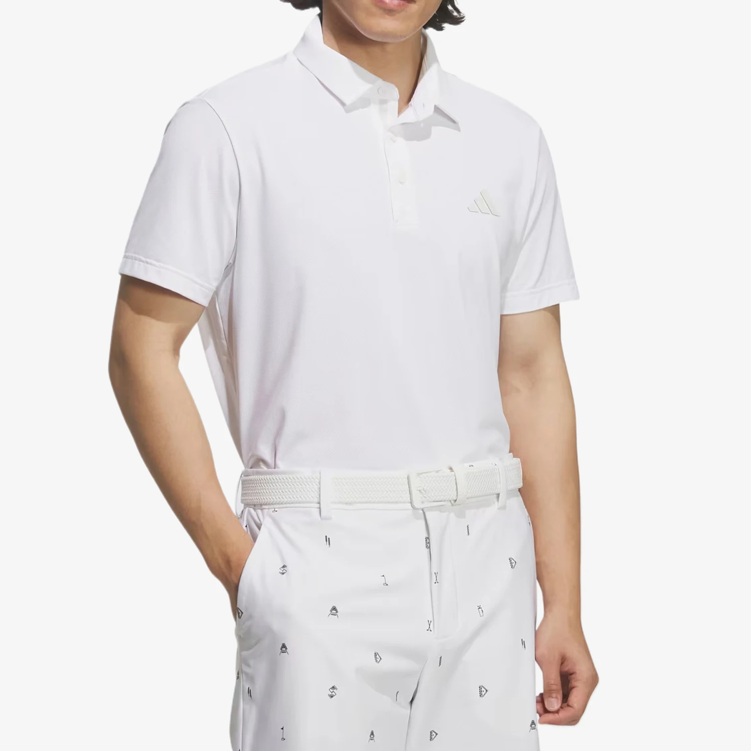 adidas-genuine-men's-golf-uniform-casual-comfortable-lightweight-short-sleeved-jy8228