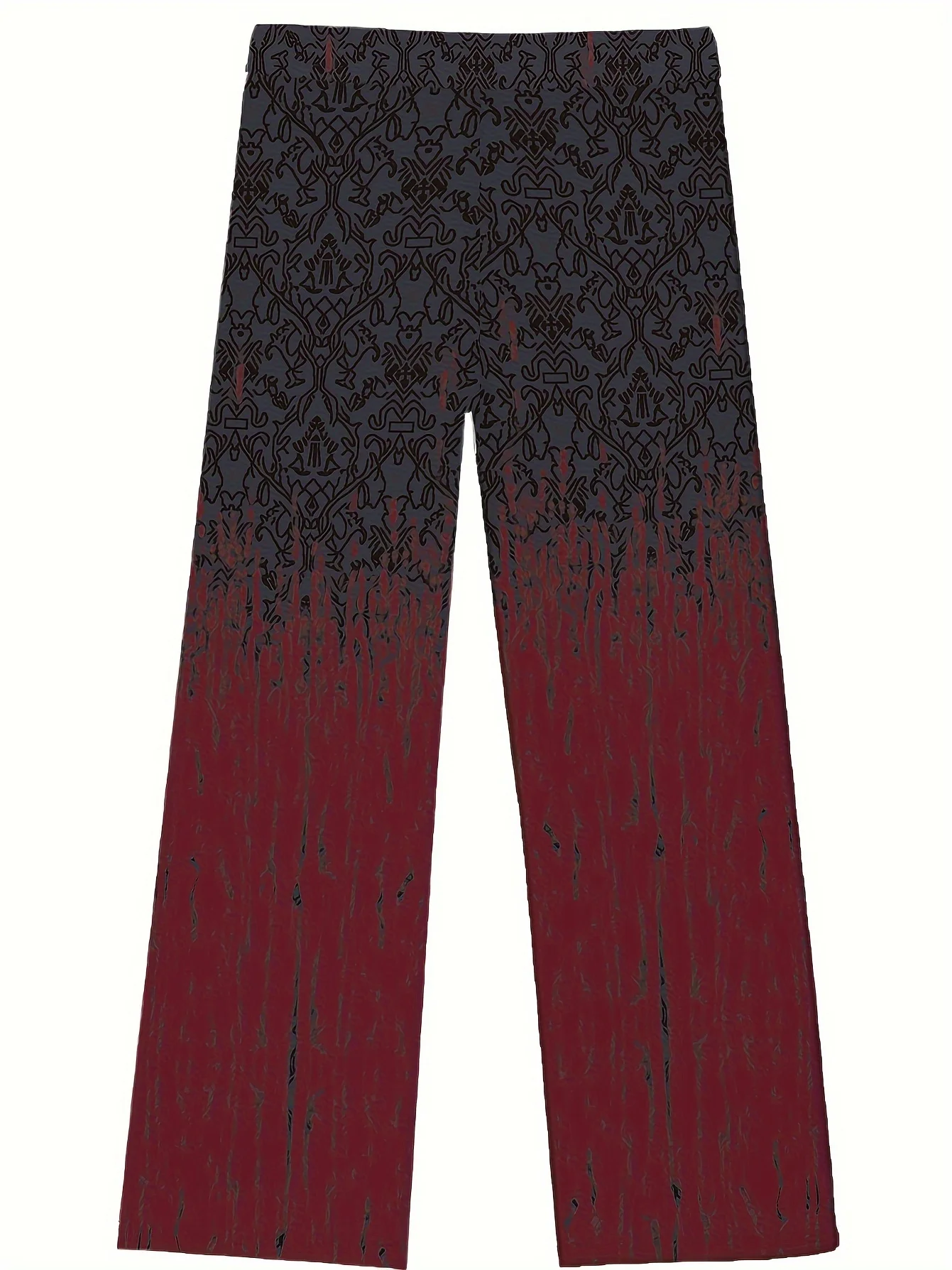 Men'S Summer Casual Jogger Pants, Elastic Drawstring Waistband And Front Pockets - Comfortable Soft Print Athletic Trousers