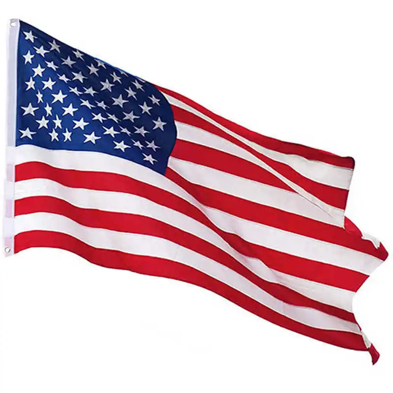 3x5 Ft USA Flag US 90x150CM National Flag of United States Polyester Printed The Star-Spangled Banner American Flags and Banners