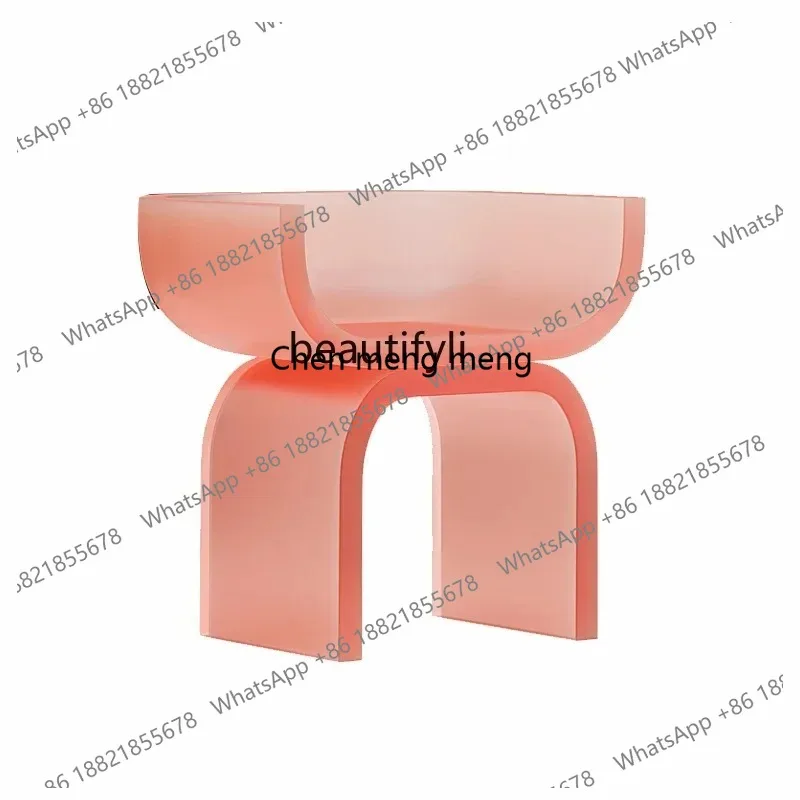 

LHY26 ss Modern Minimalist Acrylic Resin Chair, Creative Art Chair, Color Designer, Customization Living Room Furniture