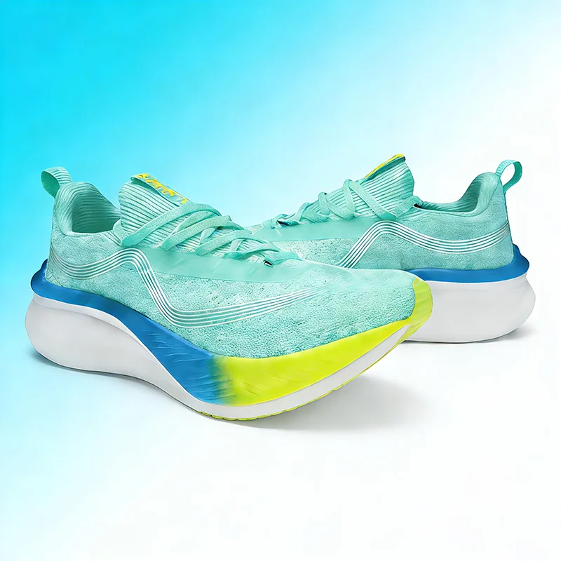 IRUNSVAN 2025 Unisex Marathon Running Shoes｜Nylon Carbon Fiber Professional｜Cushioned & Shock-Absorbing for Long Distance