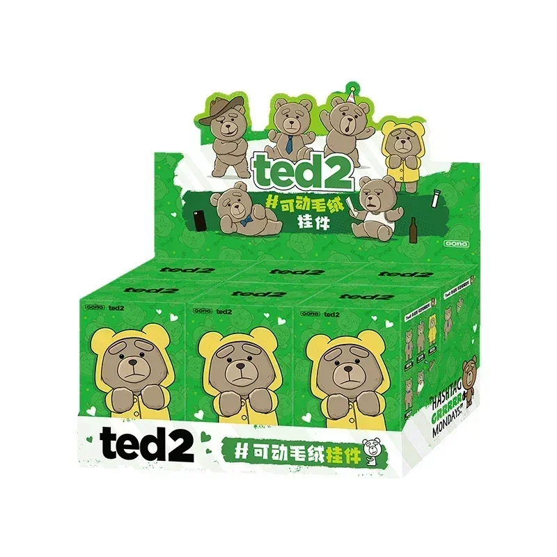 

POP MART GONG Ted2 Series Action Figure Blind Box Mystery Box Guess Bag Toys Doll Anime Figure Desktop Ornaments Coll