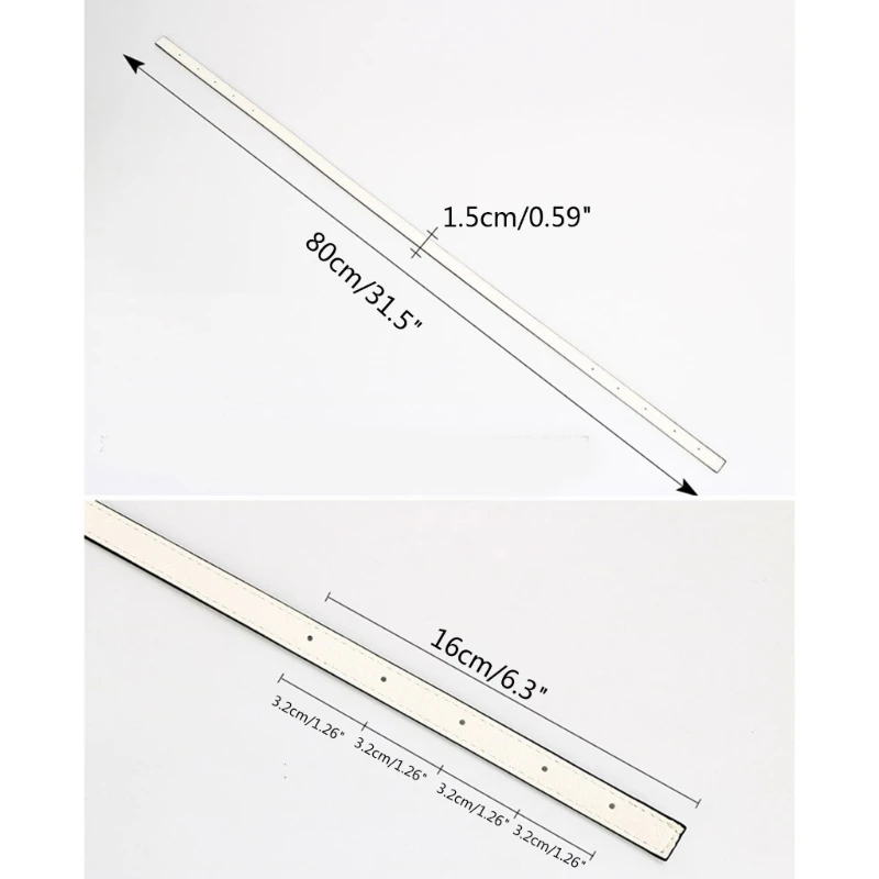 31inch Crossbody Bag Strap Handbag Shoulder Bag Replacement Cowhide Belt for Tote Bags DIY Lady Purse Handicrafted Bags image 3