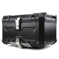 Universal 65L Motorcycle Aluminum Rear Trunk Luggage Case Waterproof Tail Box Storage Box For BMW R1200R R1200S R1200ST R1200GS