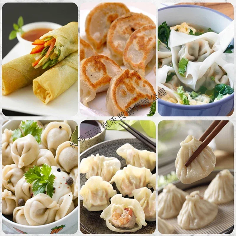 قالب آلة لف الجلد متعدد الوظائف، قالب تجاري منزلي على شكل دائري، قالب زلابية معكرونة، قالب غلاف ونتون