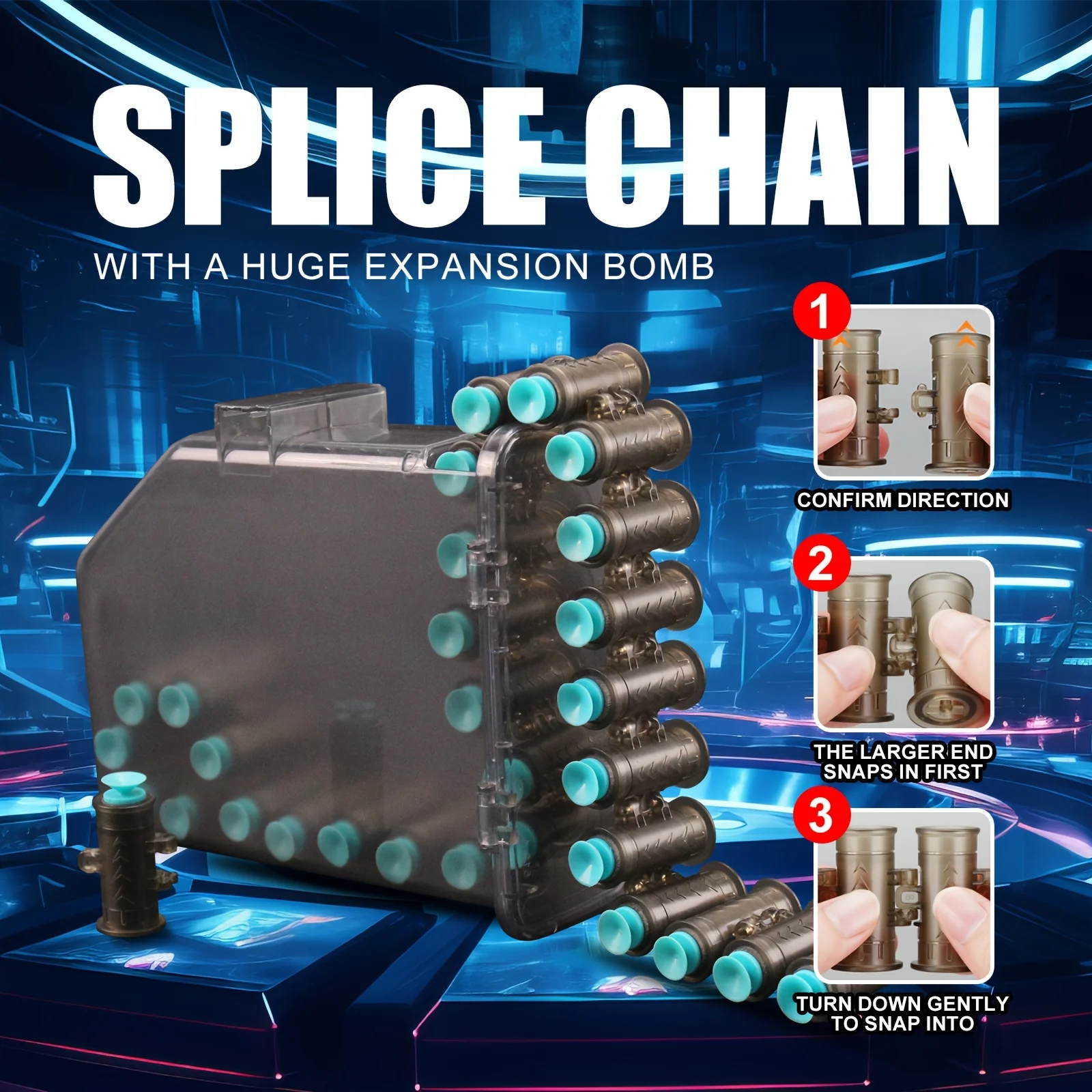 Gunner à balles souples en forme d'ananas M249, alimenté par chaîne, avec pistolet jouet automoteur pour garçons, pour manger du poulet, mitrailleuse lourde