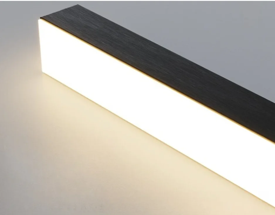 Dining Table LED Pendant Lights Modern Kitchen Bedroom Living Room Hotel Restaurant Coffee Hall Studyroom Indoor Strip Lamps