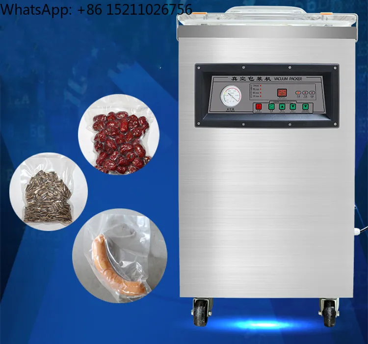 DZ-500/2E Electric Vertical Single Chamber Food Vacuum Sealing Machine For Food