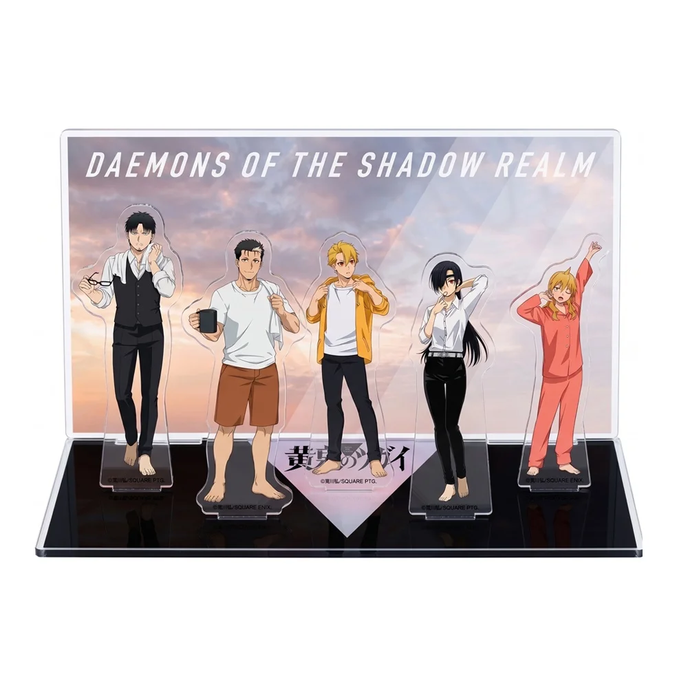 Anime Daemons Of The Shadow Realm Acrylic Stand Keychain Kaito Goro Ren Aoi Character Merch Custom Desktop Decor