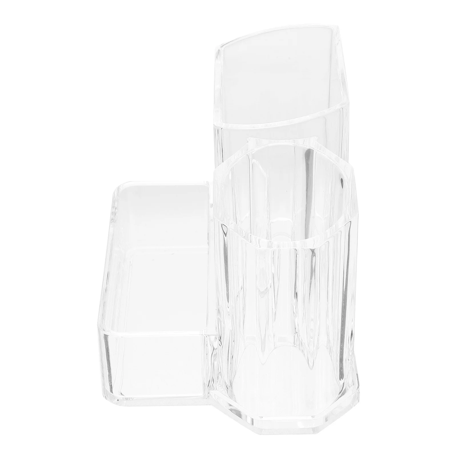 

Acrylic Pen Holder Lightweight Desktop Stationery Organizer Makeup Brush Holder Storage Pot Acrylic Desk Accessories
