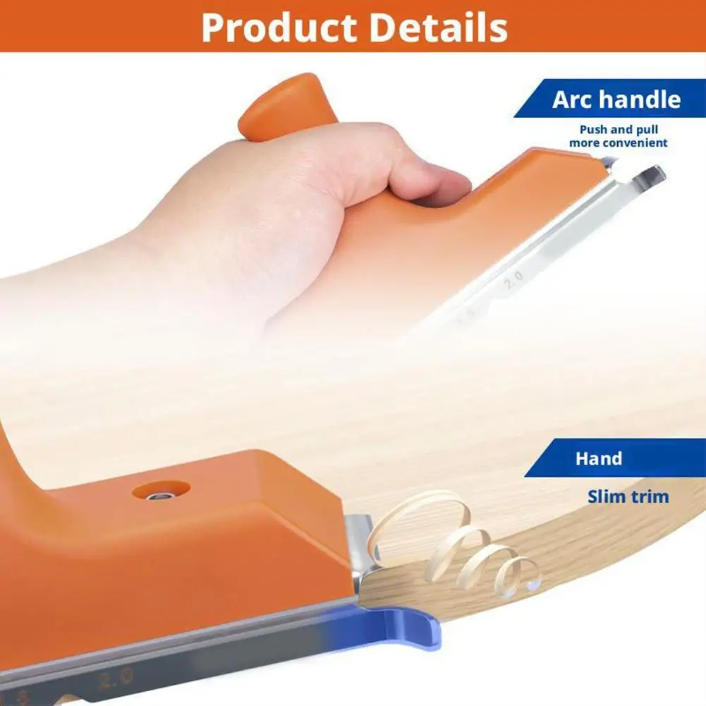 3 في 1 النجارة حافة المتقلب النجارة فيليه مكشطة المجلس لجميع حافة النطاقات المواد التشذيب سكين أداة نجارة