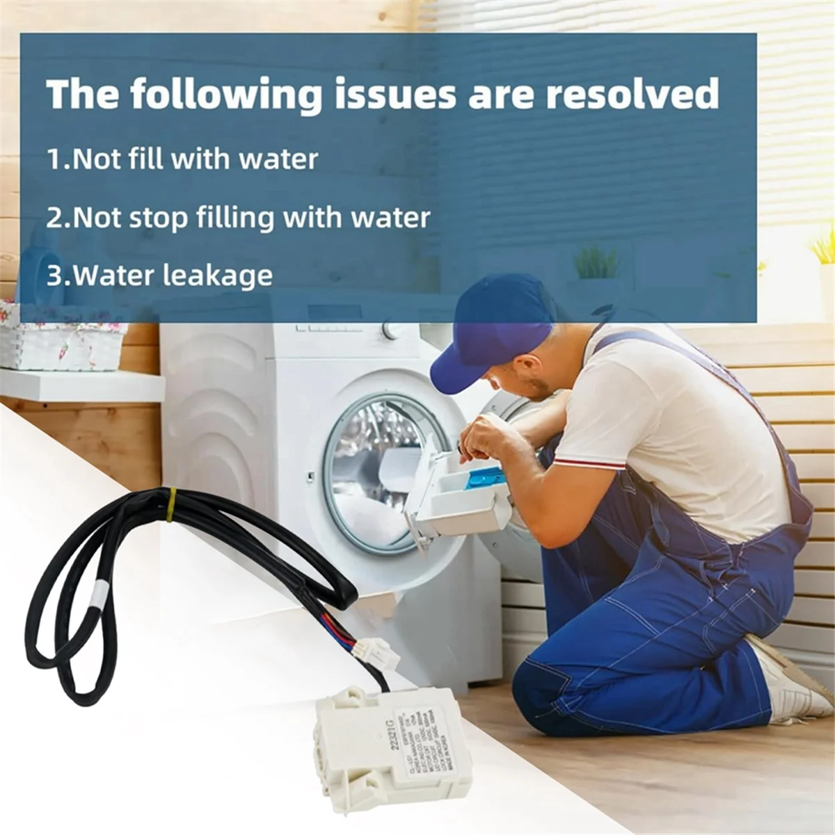 

EBF61674802 EBF60665201 AP5785599 Washer Lid Lock for LG Washing Machines Replacement Lid SwitchJAS