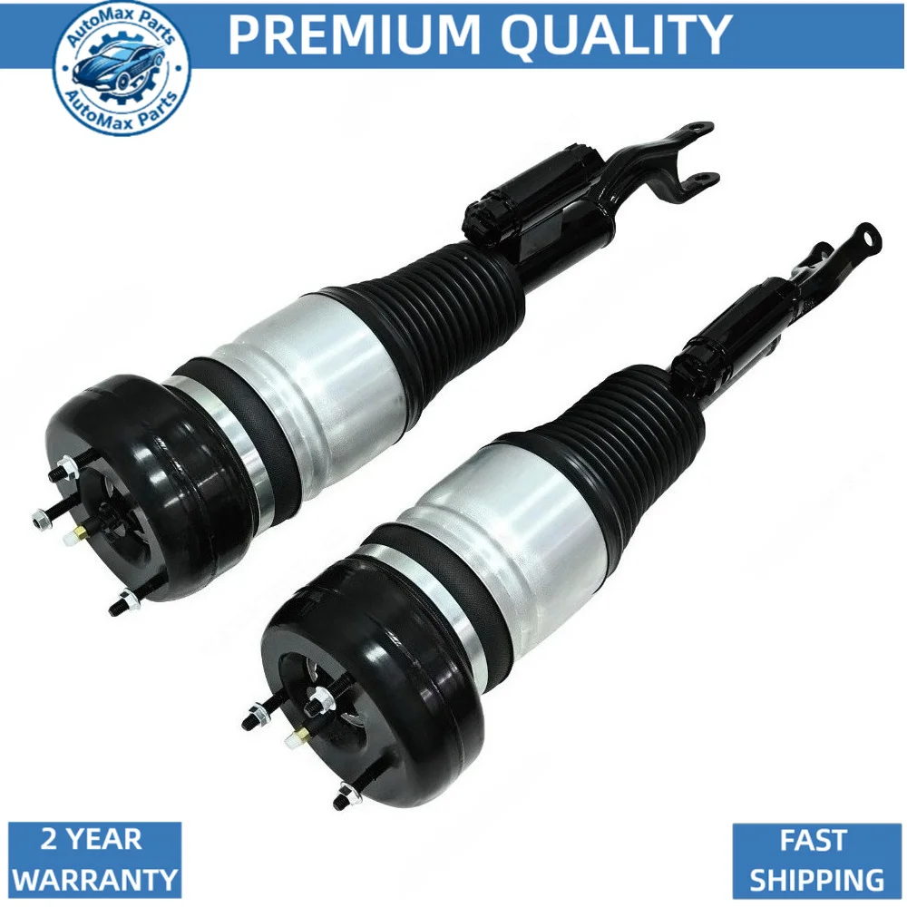 2X Front Left &Right Air Suspension w/ADS Fit Mercedes W223 S450L S500 S580 4Matic 2021-2023 A2233207302 A2233205303 A2233207402