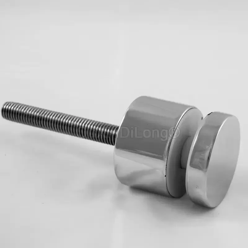 

Customized 40PCS Stainless Steel 2" Glass Railing Standoff for Balcony Stair Balustrade Railing Glass Bracket Chrome GF1408