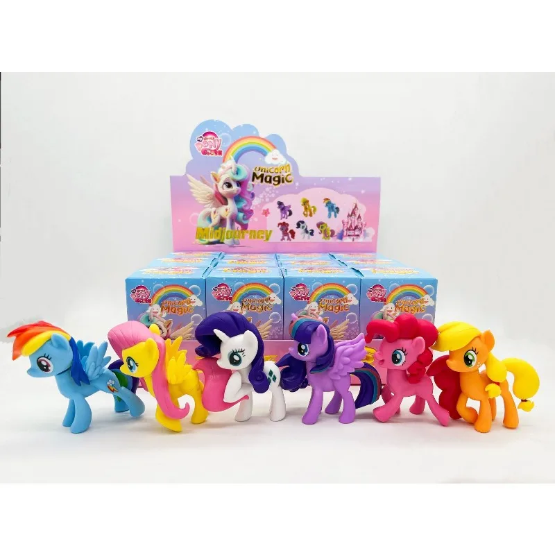 1 قطعة نمط عشوائي لطيف المهر الشكل الإبداعية أنيمي ديكور اليدوية حلية #6