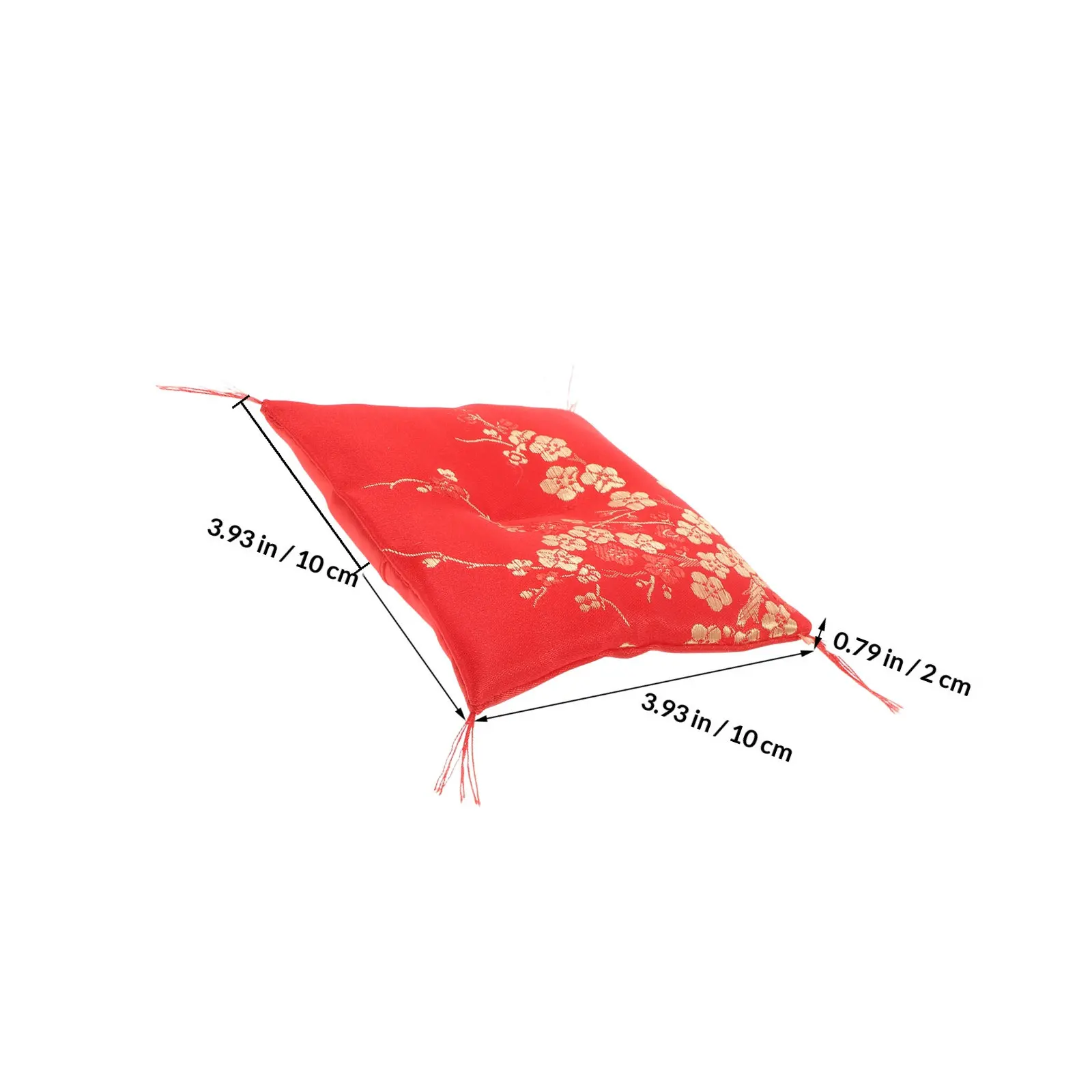 Ceramic Prosperity Cat Soft Mat Square Decorative Base Pad for Wealth Cat Display Home Decor Shelf Table Non Slip Surface