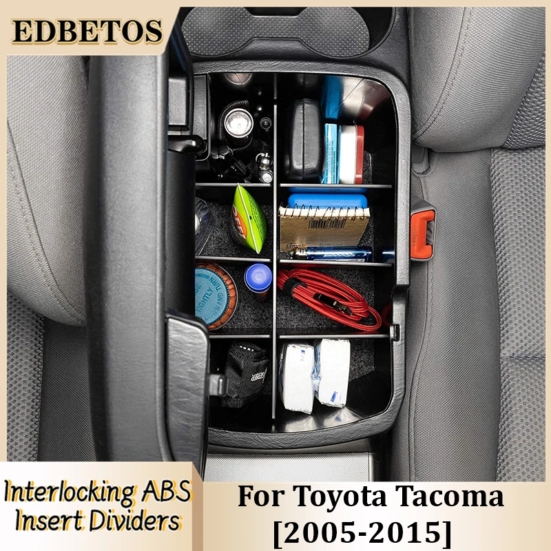 For Toyota Tacoma 2nd Gen 2005-2015 Interlocking ABS Insert Dividers For Toyota Tacoma Accessories