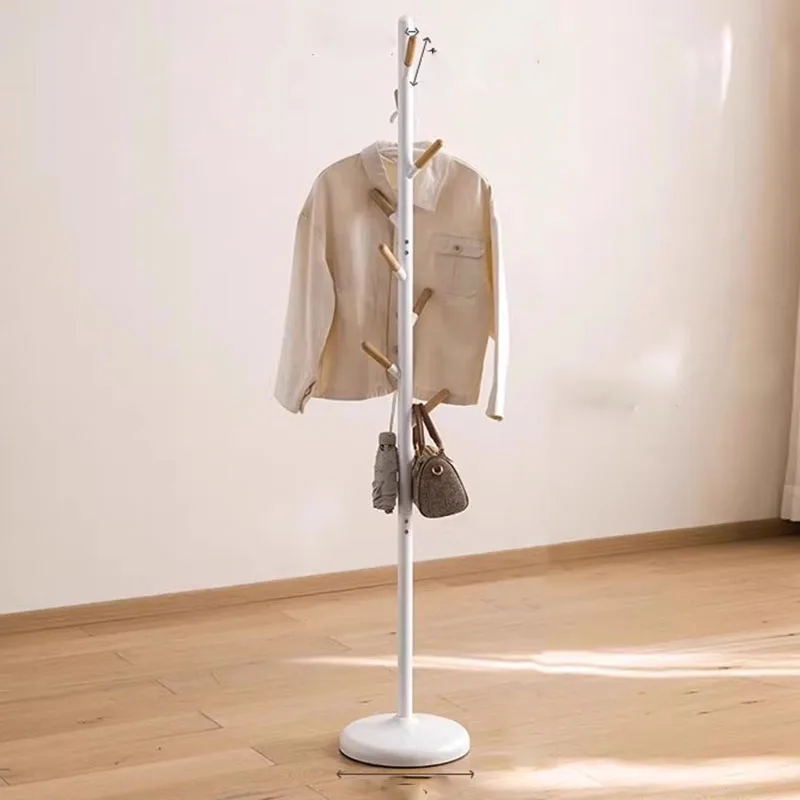 عرض رفوف معطف الأرضية الدائمة تخزين الملابس توفير المساحة مفتوحة فاخرة المنظم معطف رفوف معلقة Perchero أثاث المنزل