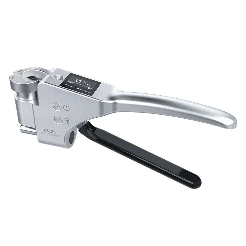LS255 Digital Display Handheld Webster Hardness Tester Aluminum Alloy for Aluminum Brass Non Ferrous Metals Laboratory Testing