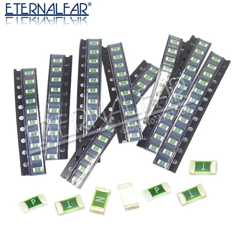 Bezpiecznik szybko działający 1206 3216 0.5A 1A 2A 2.5A 3A 4A 5A 6A 7A 8A 10A 12A 15A 20A 30A KIT