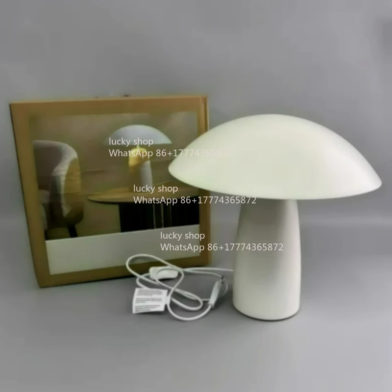

Textured! Simple Mushroom Lamp Bedroom Creative Decoration Atmosphere Bedside Lamp