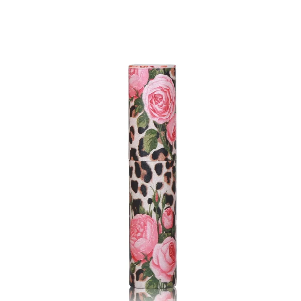 

New 8ml Perfume Bottle Portable Leopard Print Cosmetic Container Refillable Mini Atomizer Travel