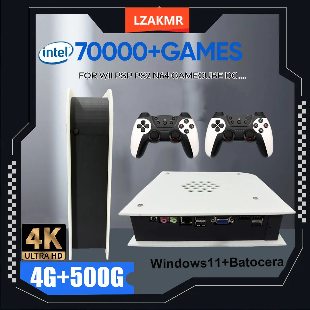 2025 플러그 앤 플레이 콘솔, M15 MAX TV 박스, 4G + 500G HDD 70000 + 게임, WII PS2 SS DC PSP XBOX 게임큐브 어린이 선물, 신제품 