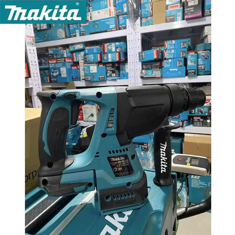 MAKITA DHR242 Brushless Cordless Rotary Hammer 18V Electric Rechargeable Hammer Impact Drill Makita Power Tool DHR242Z