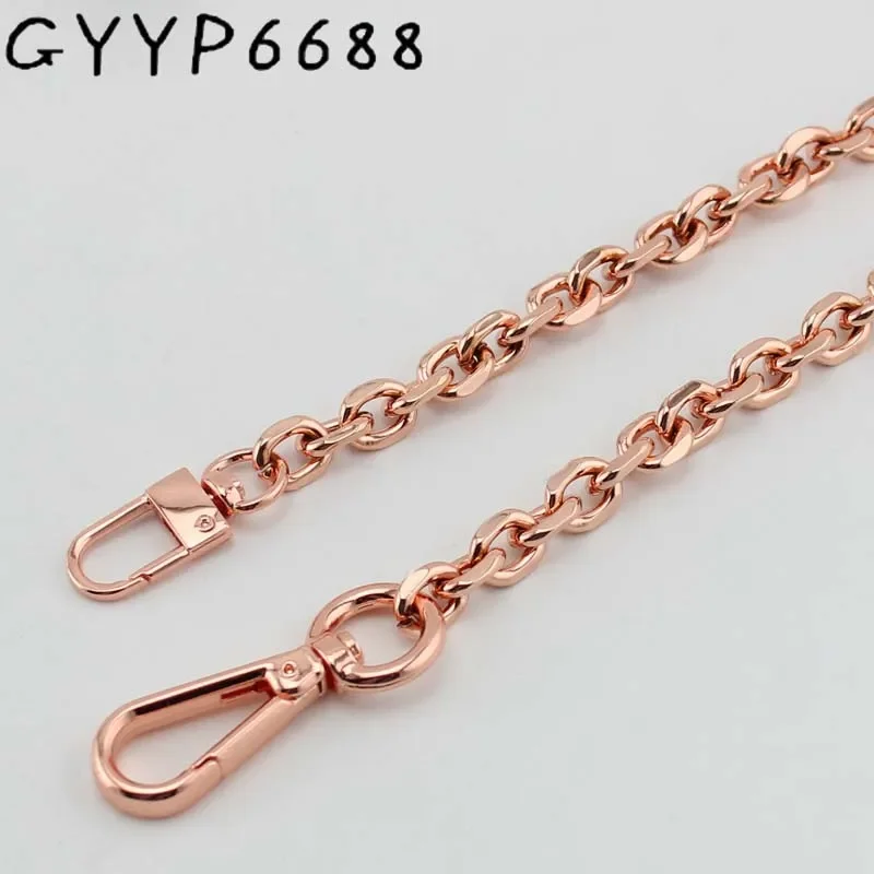 1pc 5pcs 9mm  Rose gold Plating Cover Wholesale Chains Bags Purses Strap Replacement Handle Accessory Hight Quality