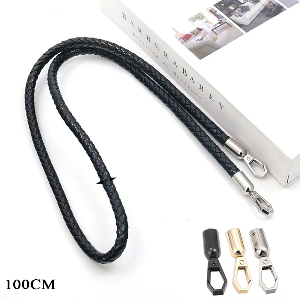 Correas trenzadas para bolso de mano, accesorio de repuesto de 30-120cm de longitud