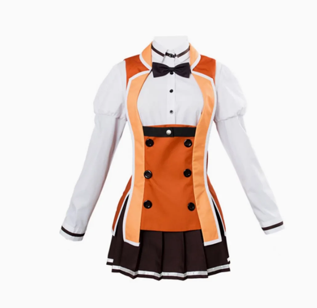 

XIN LAI SEN Unisex Anime Cos Setouchi Chie Cosplay Costume Halloween Uniform Custom Size
