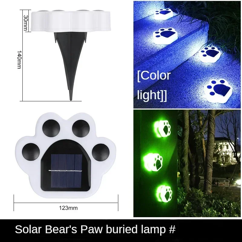 

Outdoor Solar Lawn Lamp New Garden Garden Plug-in Solar Light Led Underground Lamp Landscape Lamp Outdoor Lighting