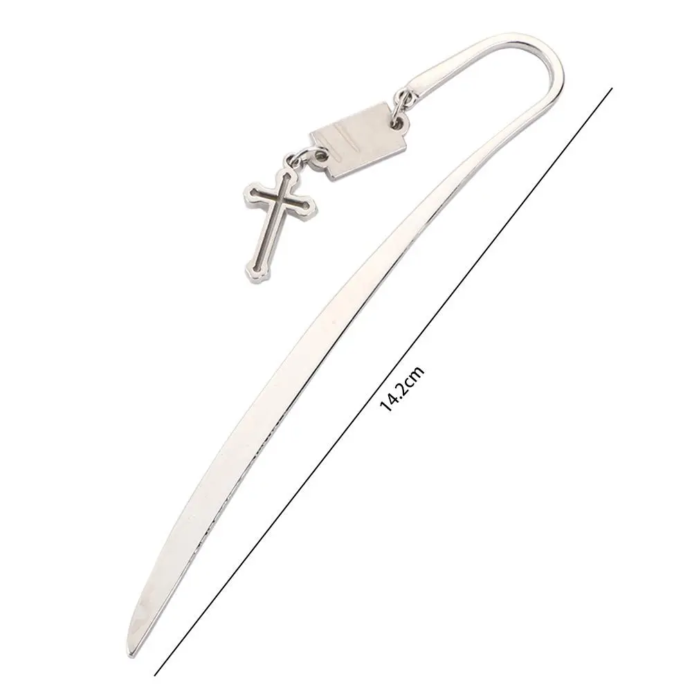 Accessories School Office Decor Bible Accessories Cross Pendant Bookmarks Cross Bookmarks Letter Opener Metal Bookmarks