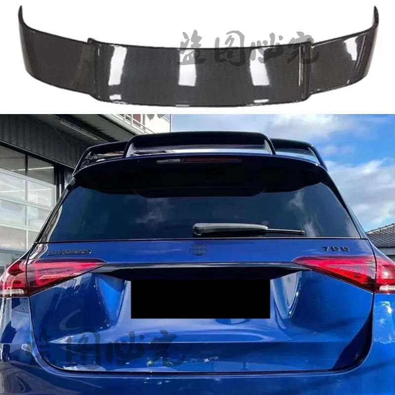 

For2020-2024 Mercedes-Benz GLE Grade ML-Class W167 B Style Spoiler Carbon Fiber Kodified Roof Spoiler