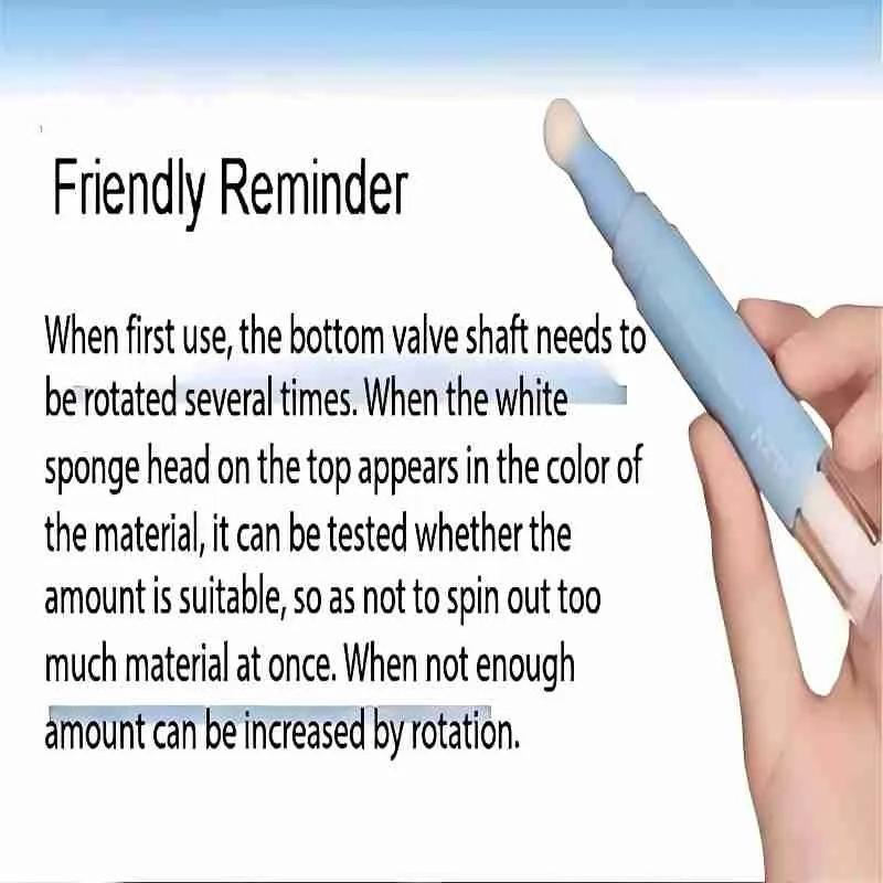 AZTK コンシーラー ブライトニング リキッド ペン シミ、ニキビ跡、目の下のクマ、涙満たした腫れ、高光沢の湿気をカバーします。